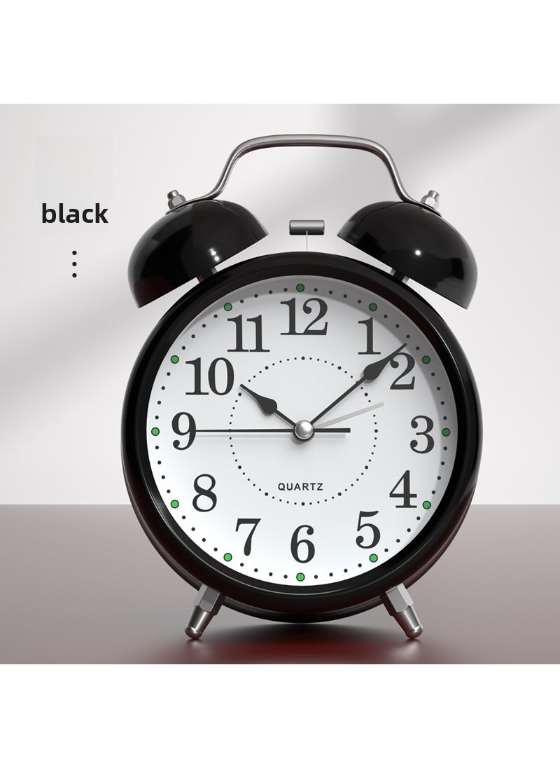 Generic - Kids Wake-Up Alarm Clock Strong Ringtone Small black-[ring oversized] Battery - Image 1
