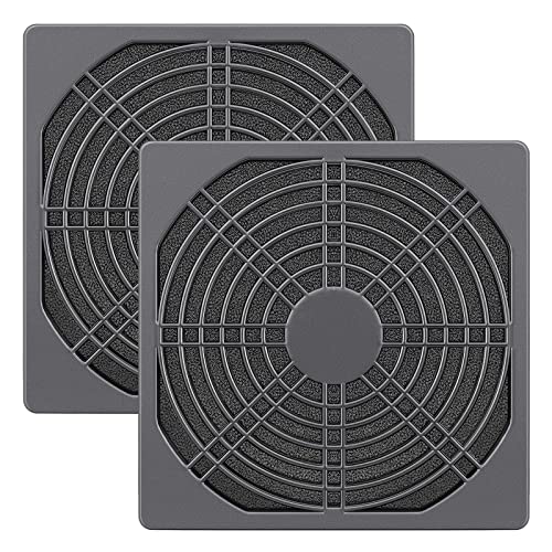 Wathai 2 Pack 120mm PC Fan Dust Filter Cover Computer Mess - Image 1