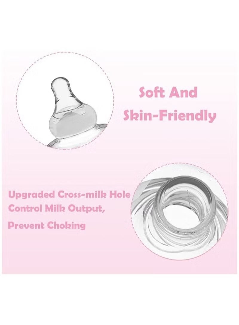 Nipple Shield, Premium Contact Nippleshield, Upgraded Assist Perfect for Nursing Mothers with Inverted & Sore Nipple with Carrying Case for Breastfeeding Mothers, Non-Toxic, Safety Material - Image 4