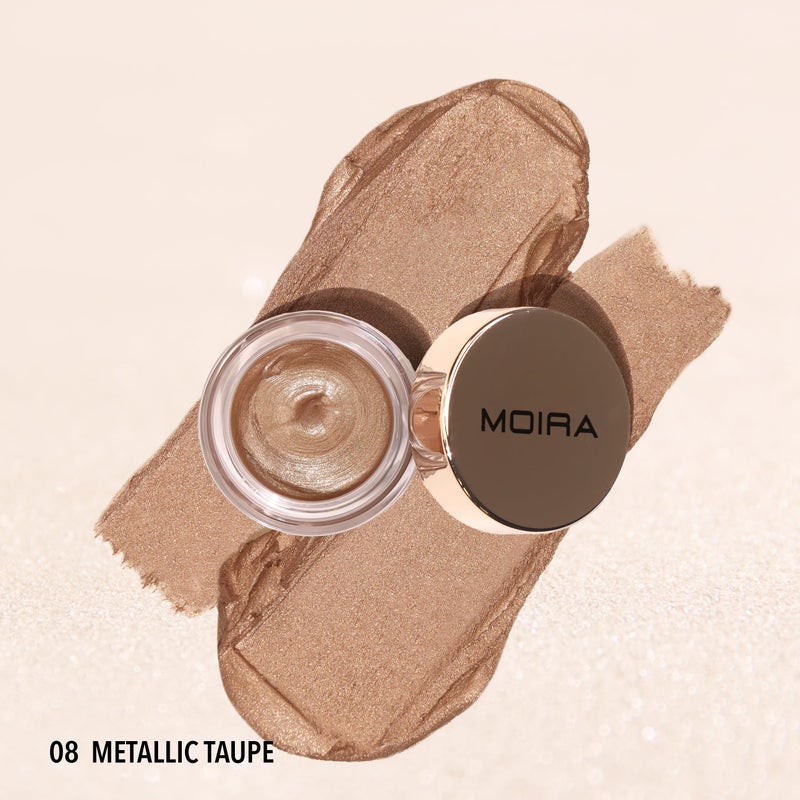 moira Everlust Shimmer Cream Shadow (008, Metallic Taupe) - Image 1