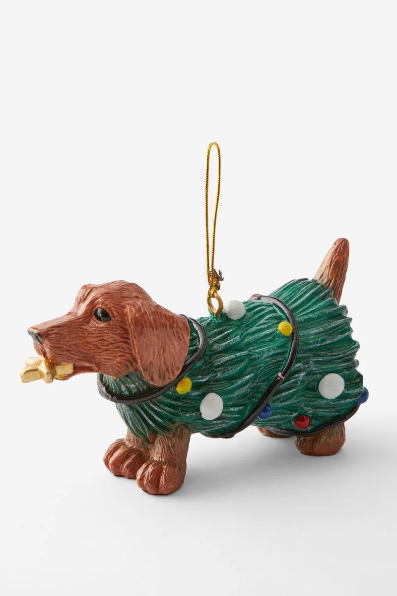 Typo Oversized Resin Ornaments