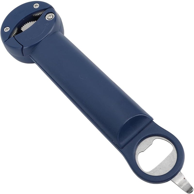 Digital Shoppy Stainless Steel Labor-Saving Cap Screw Kitchen Gadgets, Blue - Image 1