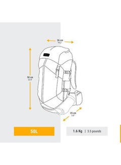 FORCLAZ Trekking Backpack 50 L Mt100  - Image 2