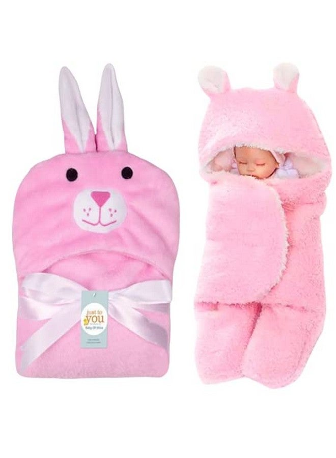براندون مجموعة من بطانيات الأطفال حديثي الولادة مكونة من غطاء رأس وكيس نوم ومنشفة حمام للأطفال من عمر 0 إلى 6 أشهر للأولاد والبنات عبوة من قطعتين - Image 1