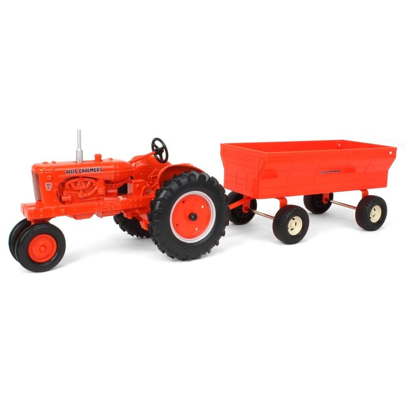 ERTL 116 Allis Chalmers WD45 Tractor with Flare Box Wagon 16474 - Image 3