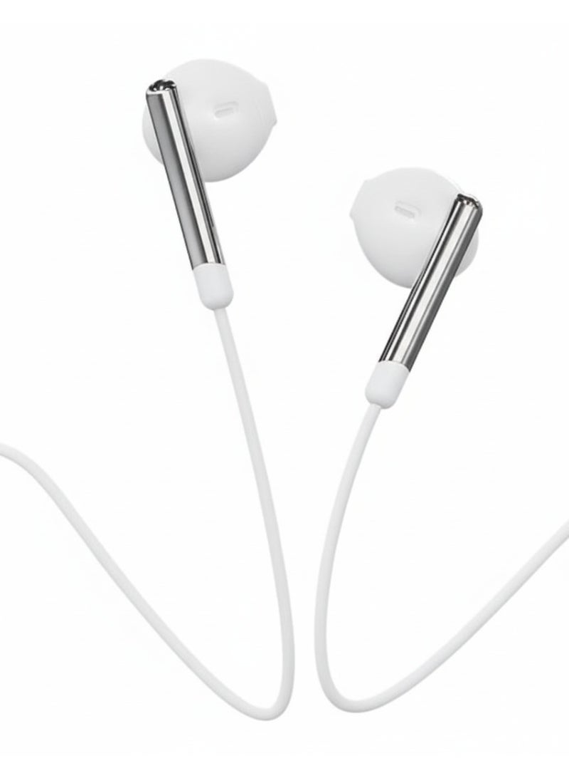 سماعات أذن ستيريو سلكية ثنائية الوضع مع صوت محيطي 360 درجة، وصوت جهير فائق، وتقنية تقليل الضوضاء ENC، وميكروفون عالي الجودة، وكابل متين، وتوافق واسع مع الهواتف المحمولة وأجهزة الألعاب ومشغلات الموسيقى وأجهزة الكمبيوتر. - Image 1