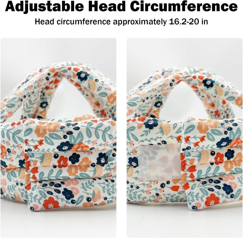 REFLYAWAY Baby Head Protector for Crawling Walking, Baby Helmet Adjustable No Bumps and Soft Cushion, Infant Safety Cap for Kid Learning to Walk - Image 2