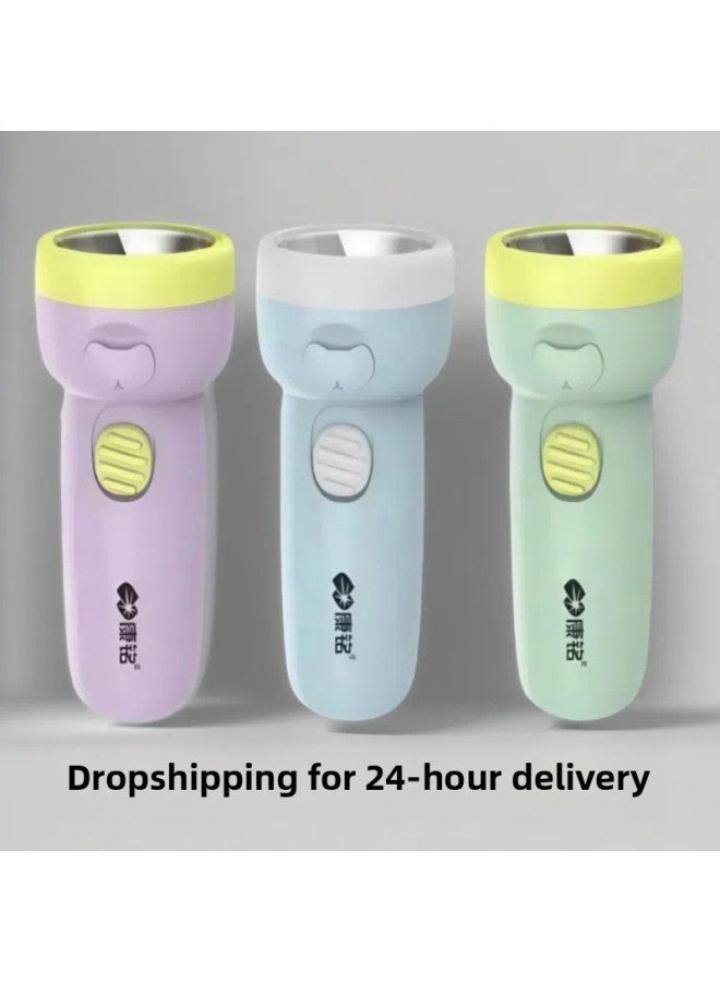 Kang Ming 8951 Flashlight Strong Light Outdoor Home Student Mini Led Rechargeable Portable Super Bright And Remote Shoot-Product Specifications:Flashlight 8879 Mixed Color  - Image 3