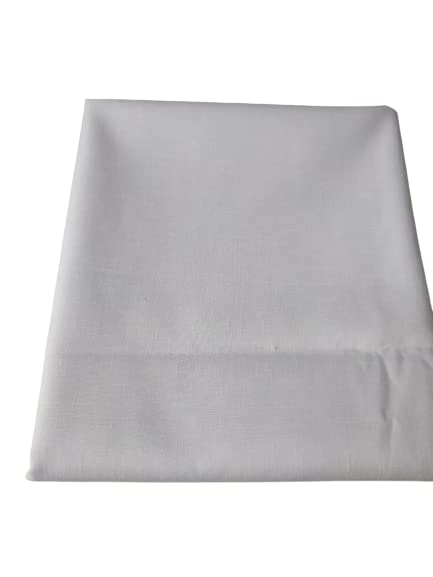 MAMRAJ Men's 5 - Piece Pandit Dhoti Kurta Set, White color | Unstitched Kurta, Angocha, Vest, Hanky. (Best item for shradh or diwali)(Pitru Paksha) Best package pandat ji or pitron ke kapde - Image 2
