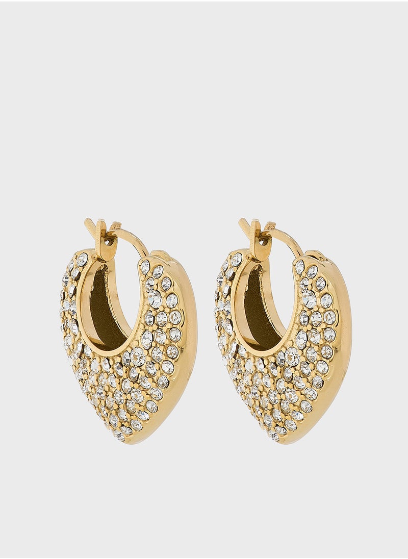 GUESS Crazy In Love Stud Earrings  - Image 1