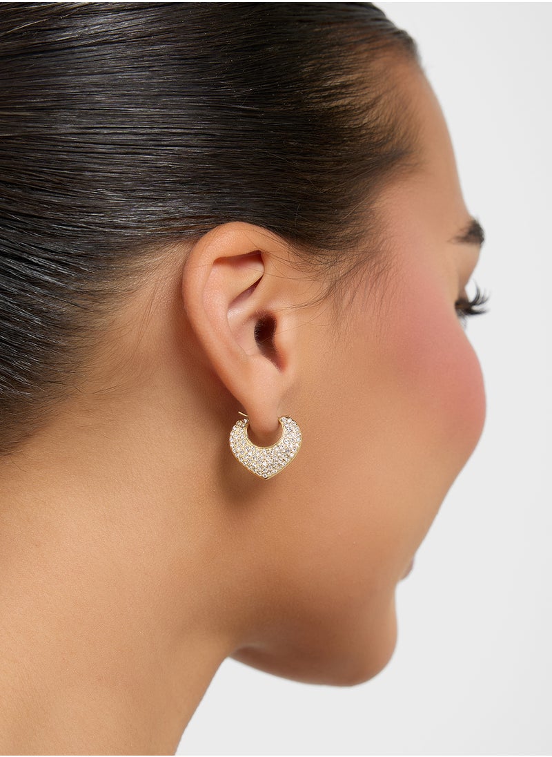 GUESS Crazy In Love Stud Earrings  - Image 4