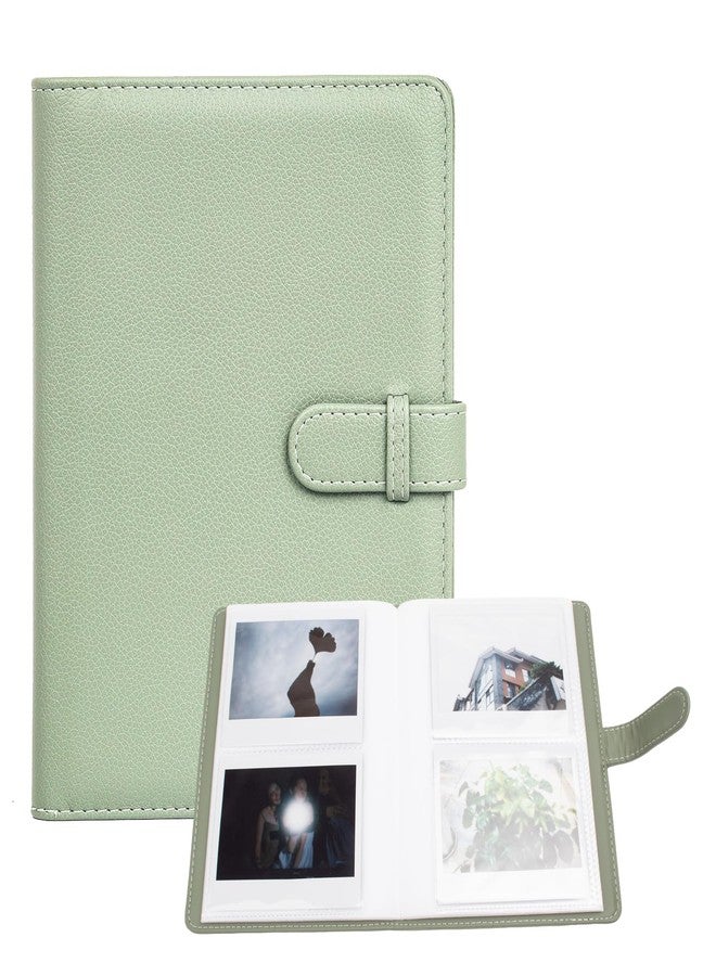 ريبي ألبوم صور Rieibi لكاميرا Fujifilm Instax Wide210/Wide300/Wide400، فيلم بعرض 3.4 × 4.3 بوصة، 80 جيبًا، إطار صور من جلد البولي يوريثان لألبوم Instax Wide 400، ألبوم لسلسلة Instax Wide - Image 1