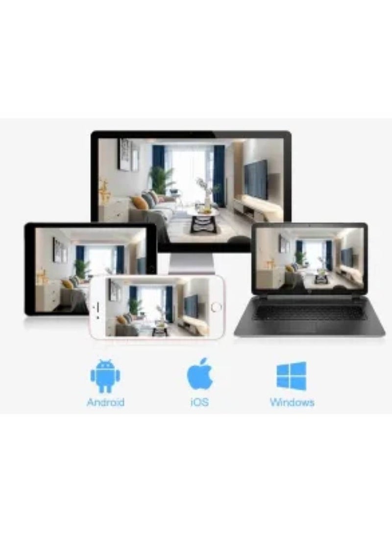 4MP Outdoor PTZ Camera WIFI with Dual-Screen Color Night Vision & 2K Wireless Security - Image 3