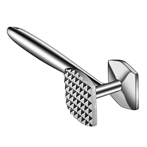 Aliglow Meat Tenderizer 304 Stainless Steel Hammer Mallet Tool Pounder Flattener For Tenderizing and Pounding - Image 1