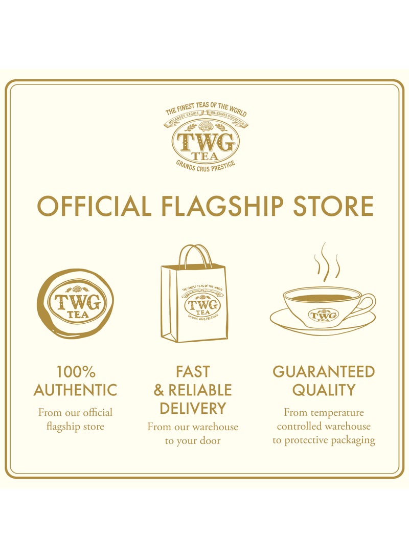 TWG Tea White House Tea, Loose Leaf White Tea Blend in Haute Couture Tea Tin Gift, 50g - Image 5