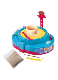 PLAYGO PlayGo Pottery Wheel B/O – Multi-Colour, 9-Piece Pottery Kit for Kids  - Image 2