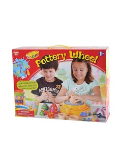 PLAYGO PlayGo Pottery Wheel B/O – Multi-Colour, 9-Piece Pottery Kit for Kids  - Image 4