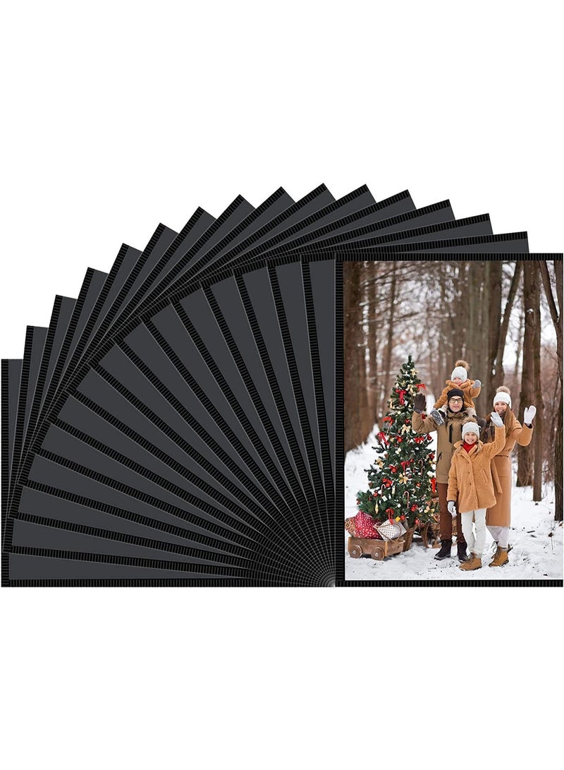 Black Magnetic Picture Frame 4X6 for Refrigerator,Photo Magnets Sleeves - Image 1