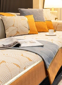 GOOTOY High-End Chenille Sofa Cushions For All Seasons, Sofa Anti-Slip Covers, Sofa High-End Cushions 90*210CM  - Image 2