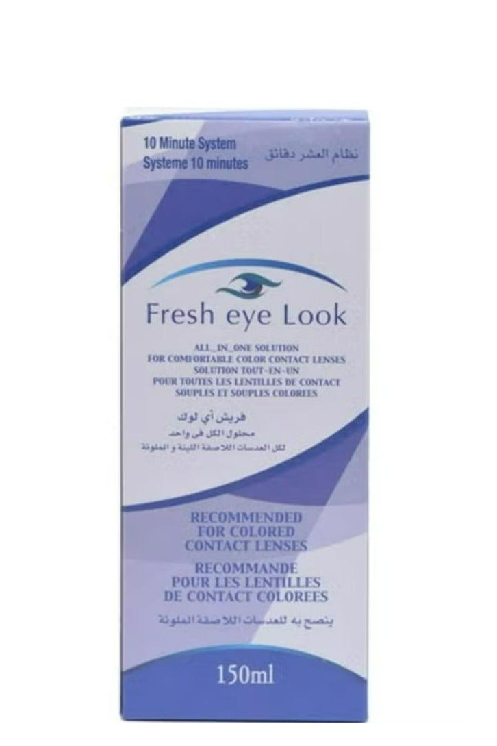 Fresh Eye Look Multi-Purpose Solution For Soft Contact Lenses 150 ML - Image 1