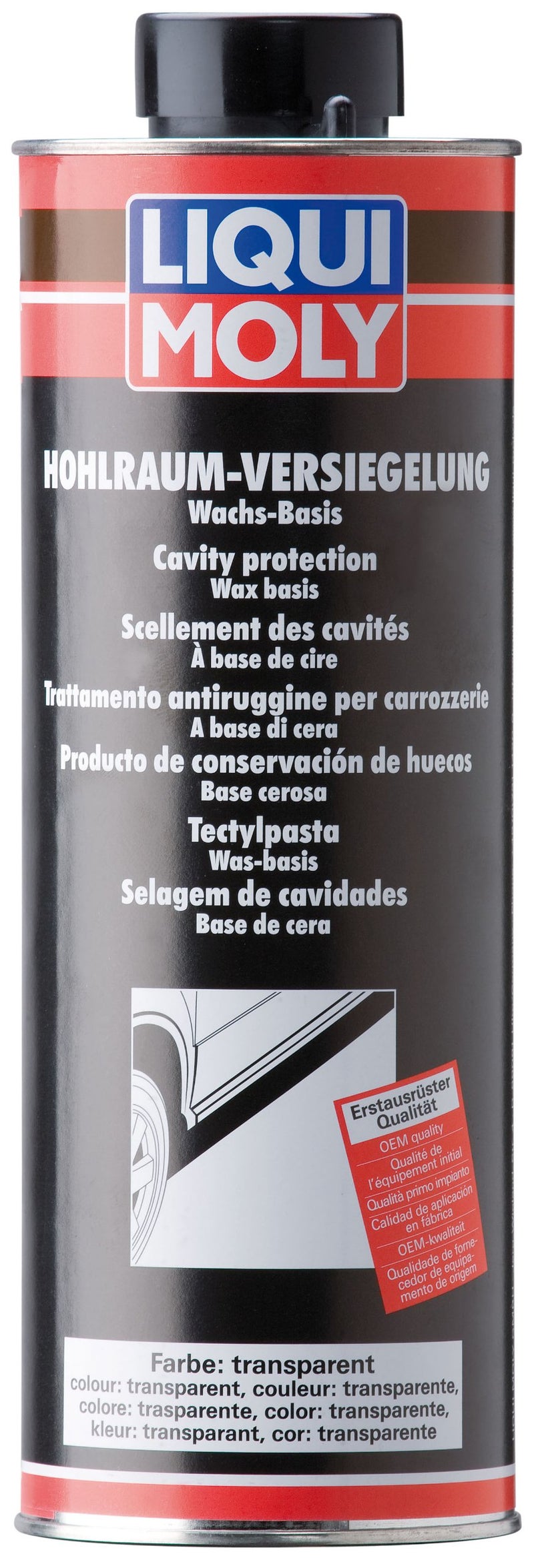 LIQUI MOLY LIQUI MOLY Cavity Protection, transparent | 1 L | Body protection | Underbody protection | Cavity seal | SKU: 6116 - Image 1