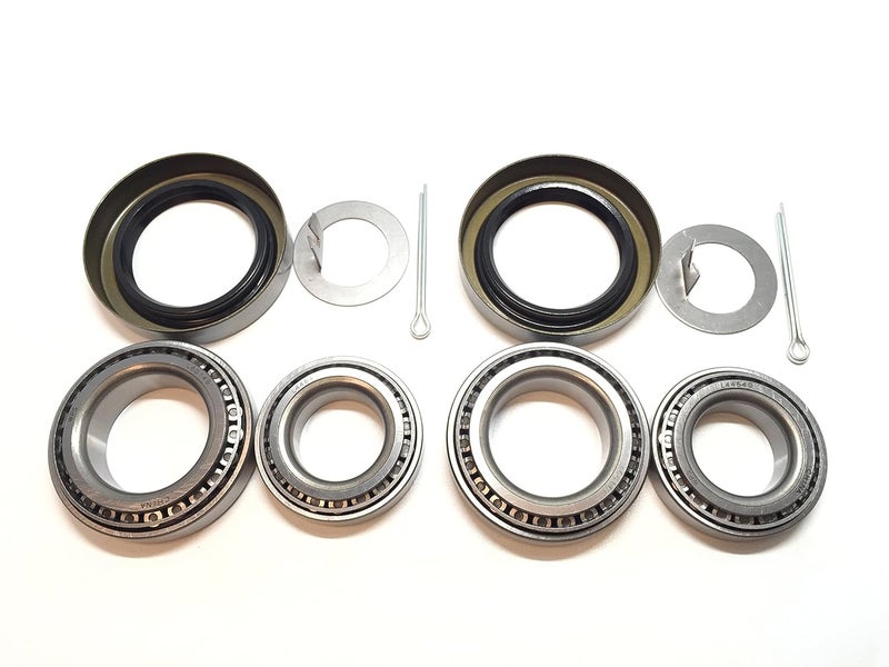 WESTERNPRIME WPS Western Power Sports (Set of 2) 3500# Trailer Axle Bearing Kit L68149 L44649 Grease Seal 10-19 I.D. 1.719'' for #84 Spindle - Image 4
