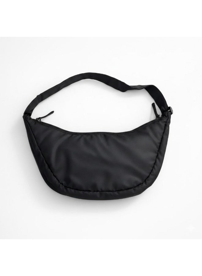 Max Factor Limited Edition Crescent Bag – Stealth Black (Exclusive GWP) - Image 1