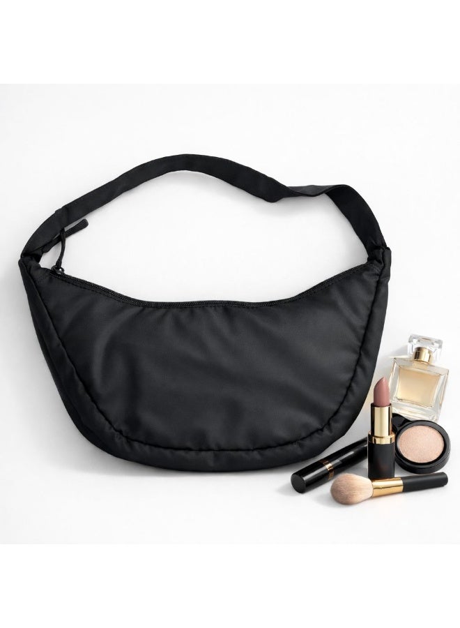 Max Factor Limited Edition Crescent Bag – Stealth Black (Exclusive GWP) - Image 3