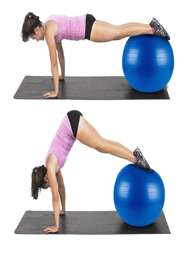 RETSPHIX Gym Exercise Ball for Fitness Gym Balance & Yoga, Yoga Ball 65Cm with Pump - Image 4