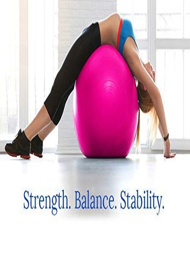 RETSPHIX Gym Exercise Ball for Fitness Gym Balance & Yoga, Yoga Ball 65Cm with Pump - Image 2