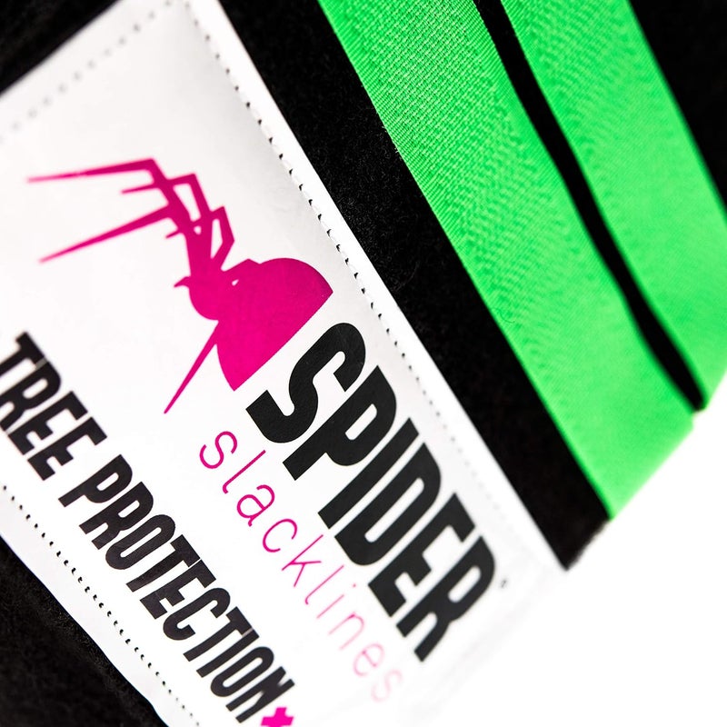 Spider Slacklines - Tree Protection XL - Abrasion Resistant Fabric - Contains Four Colored Strips with Hook-and-Loop Fastener for Webbing or Sling - Length 6.5 ft - Image 3