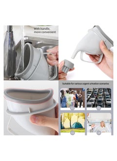 KASTWAVE Portable Unisex Emergency Urination Device - 2 Pcs Travel-Friendly Pee Bottle with Tube and Handle. Ideal Urinal Funnel for Men and Women, Perfect for Outdoor Adventures and Camping  - Image 4