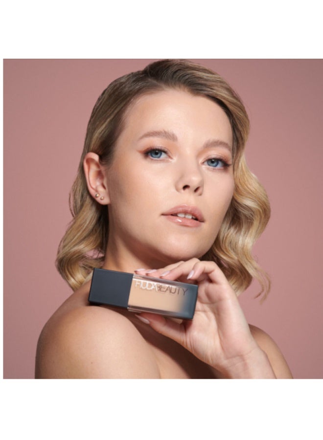 Huda Full Coverage Faux Filter Liquid Foundation 210B Chai - Image 3