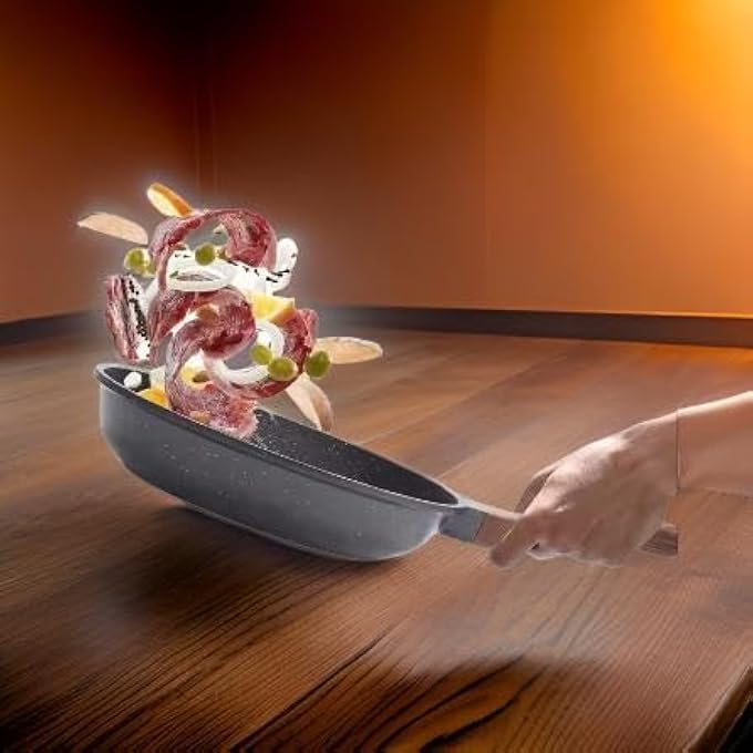 Unity Nonstick Frying Pan Skillet Swiss Granite Coating Omelette Pan - Image 5