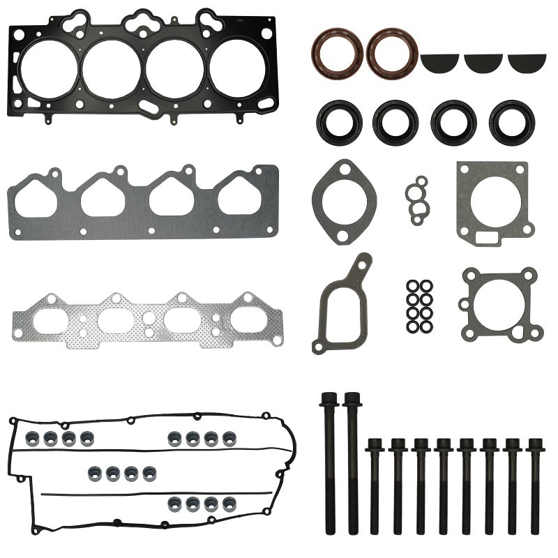 Engine Head Gasket Set wBolts fit 20012012 for Hyundai Elantra for Hyundai Tiburon 201011 for Kia Soul 2004 2005 2006 2007 2008 2009 for Kia Spectra DOHC for Engine Gaskets Kit