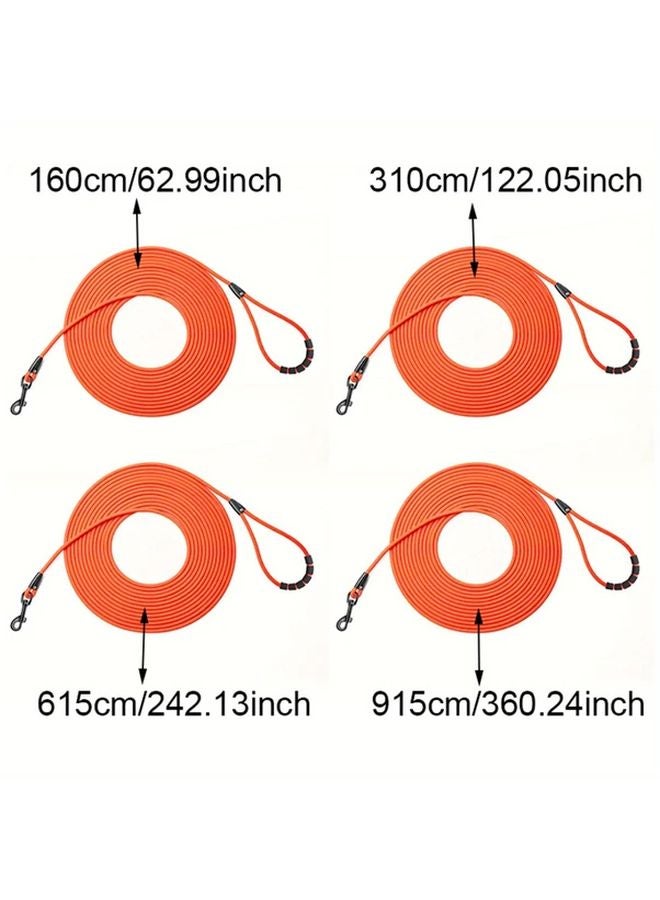 مقود كلب أحمر XL مضاد للتشابك، حبل أمان ممتص للصدمات للمشي والتدريب لجميع السلالات - Image 3