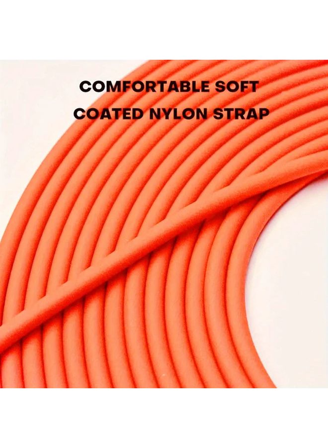 مقود كلب أحمر XL مضاد للتشابك، حبل أمان ممتص للصدمات للمشي والتدريب لجميع السلالات - Image 5