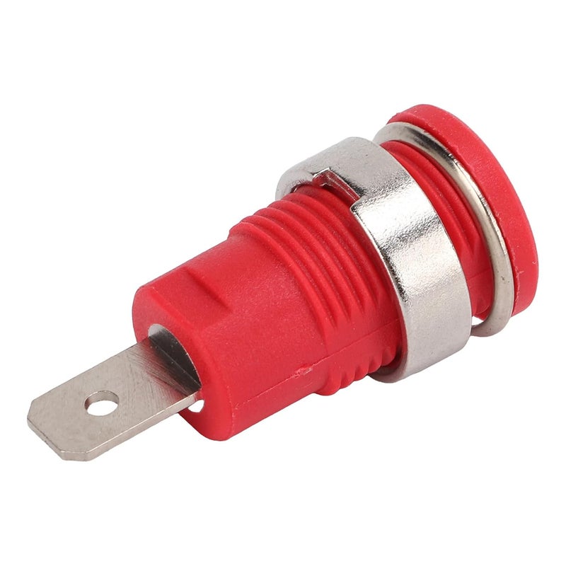 Type 1 Red Banana Socket 4mm High Current Electrical Test Accessories 50Pcs Long Service Life Excellent Transmission - Image 4