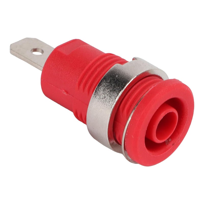 Type 1 Red Banana Socket 4mm High Current Electrical Test Accessories 50Pcs Long Service Life Excellent Transmission - Image 3