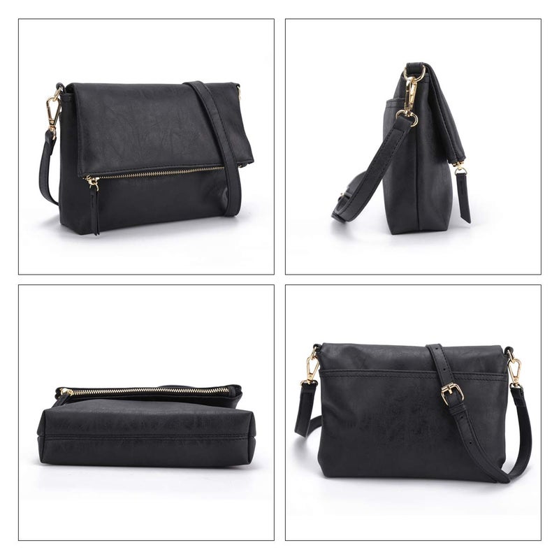 Gladdon Small Crossbody bags for Women Cross body Purse Shoulder Bag Black - Image 4