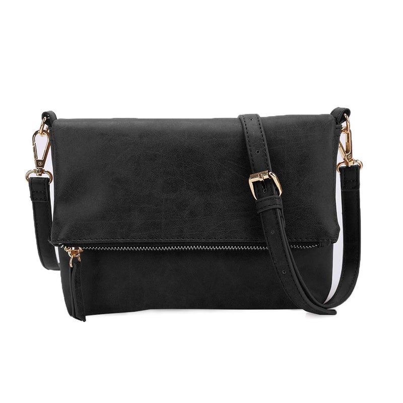 Gladdon Small Crossbody bags for Women Cross body Purse Shoulder Bag Black - Image 1