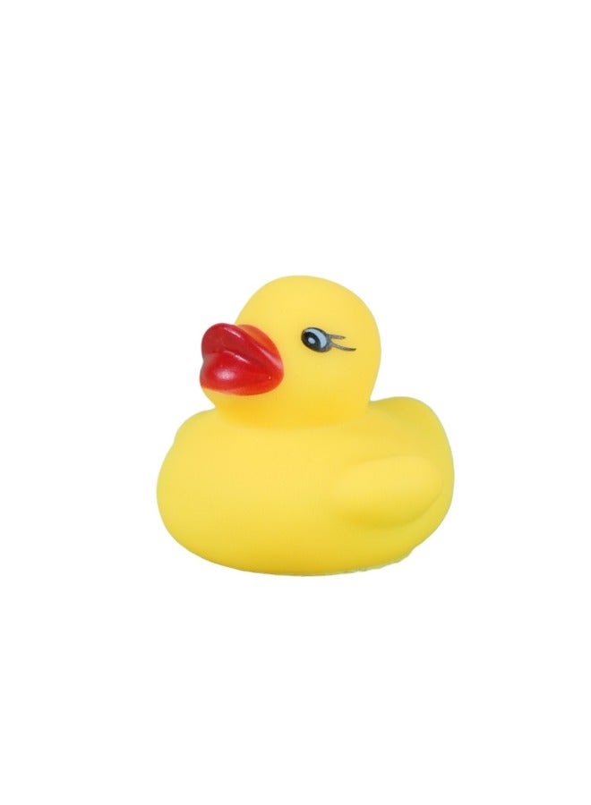 Colorful Little Yellow Duck For Playing In The Water, Colorfulful Mini Small Duck, Vinyl Soft Glue, Pinch And Barking Duck Bath Toy - Image 5