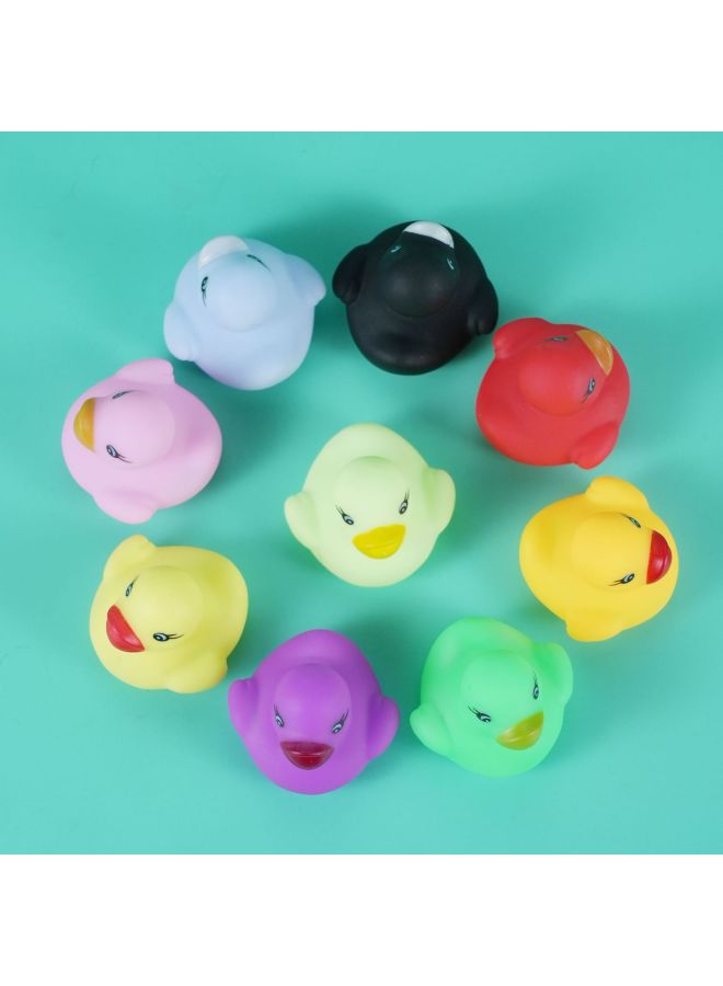 Colorful Little Yellow Duck For Playing In The Water, Colorfulful Mini Small Duck, Vinyl Soft Glue, Pinch And Barking Duck Bath Toy - Image 3