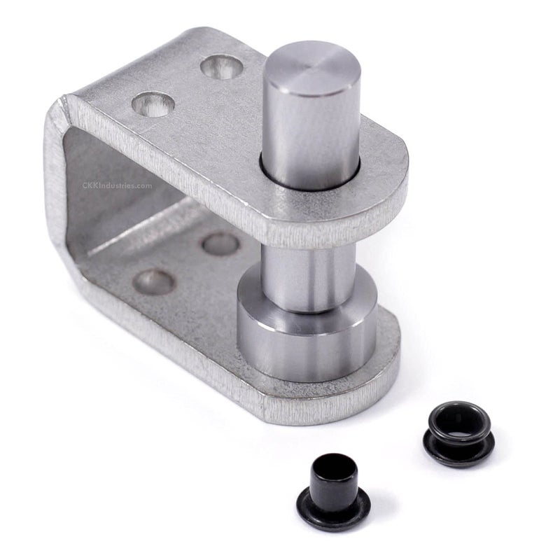 Holstersmith Journeyman Eyelet Flaring Tool - (Includes: Flaring Die  Ram & Bench Guide) - (Fits #8 Eyelet Size - 1/4 Inch Dia.) - For Kydex Holster Making  Sewing Crafts - Image 2