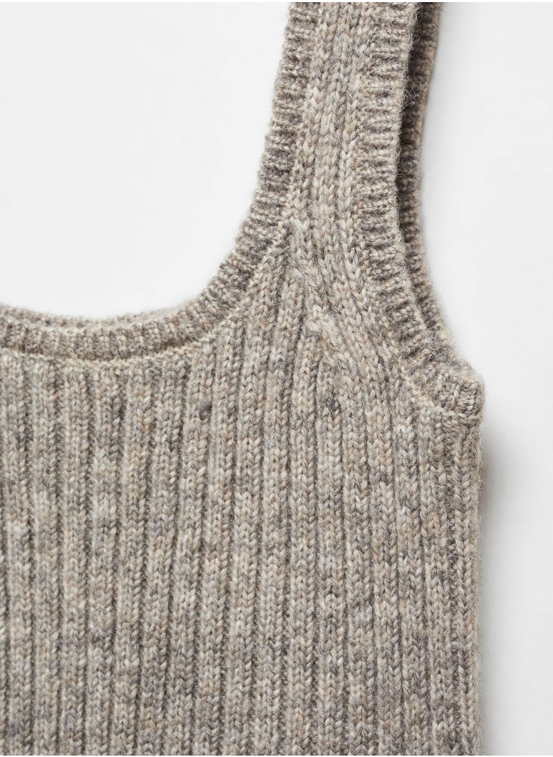 MANGO - Scoop Neck Top - Image 1