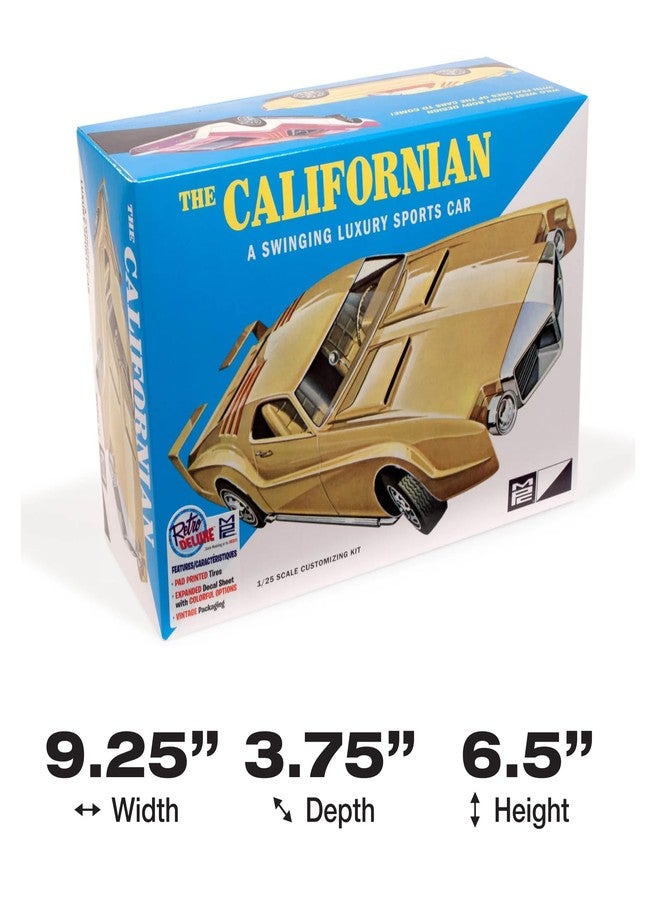 MPC Californian 1968 Olds Toronado Custom 1:25 Scale Car Model Kit - Image 5