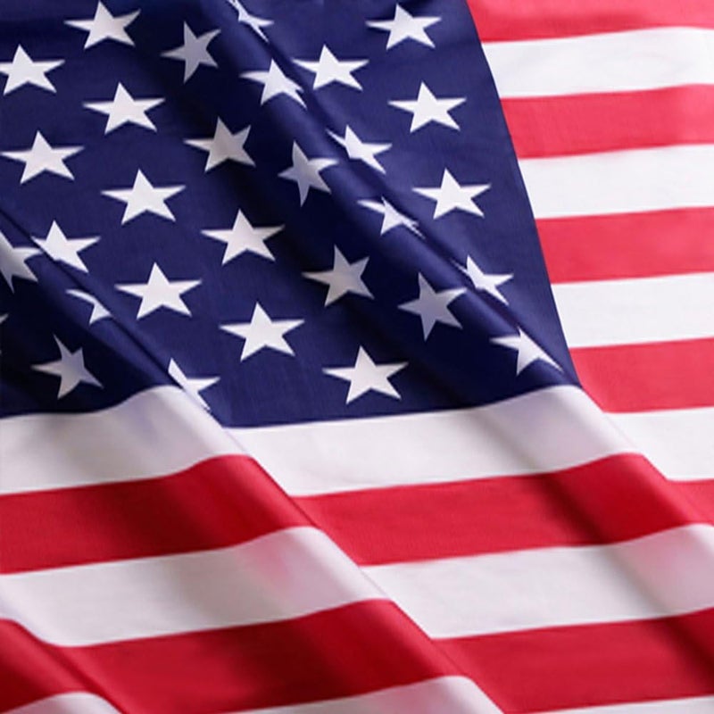 Anley Pack of 2 Fly Breeze American National Flag 4 x 6 Ft Polyester - Vivid Color and Fade proof - Canvas Header and Brass Grommets-The US National Banner Flags 4x6 Ft - Image 2