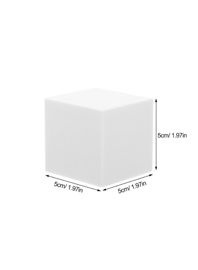 CRAFT MAGIC 12 Pack (5cm x 5cm x 5cm) White Styrofoam Cubes – Smooth Foam Blocks for DIY Crafts, Painting, Wedding & Floral Decorations, Art and School Projects (5cm x 5cm x 5cm) - Image 3