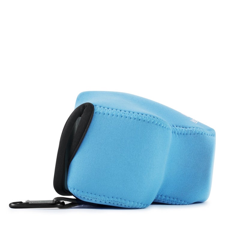 MegaGear Nikon Coolpix L840 Ultra Light Neoprene Camera Case, with Carabiner - Blue - MG811 - Image 3