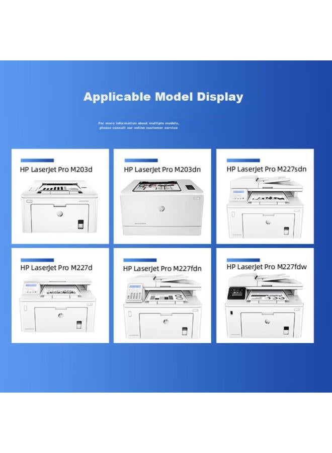 Fusica M227fdw Toner Cartridge Compatible With Hp Original Cf230a Toner Cartridge M227fdn M227sdn M203dw M203d M203dn Hp227 Toner Cartridge With Chip 30a Ink Cartridge Black - Image 2
